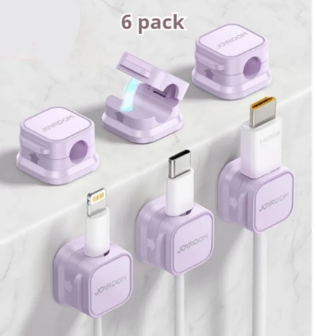 Desktop Cable Organizer – Multi-Slot Cable Management Box for Desk & Home Office