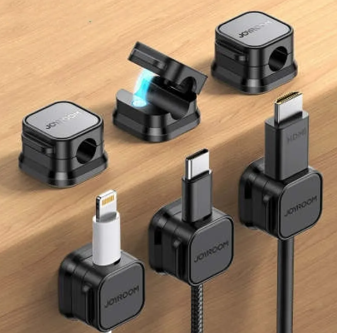 Desktop Cable Organizer – Multi-Slot Cable Management Box for Desk & Home Office