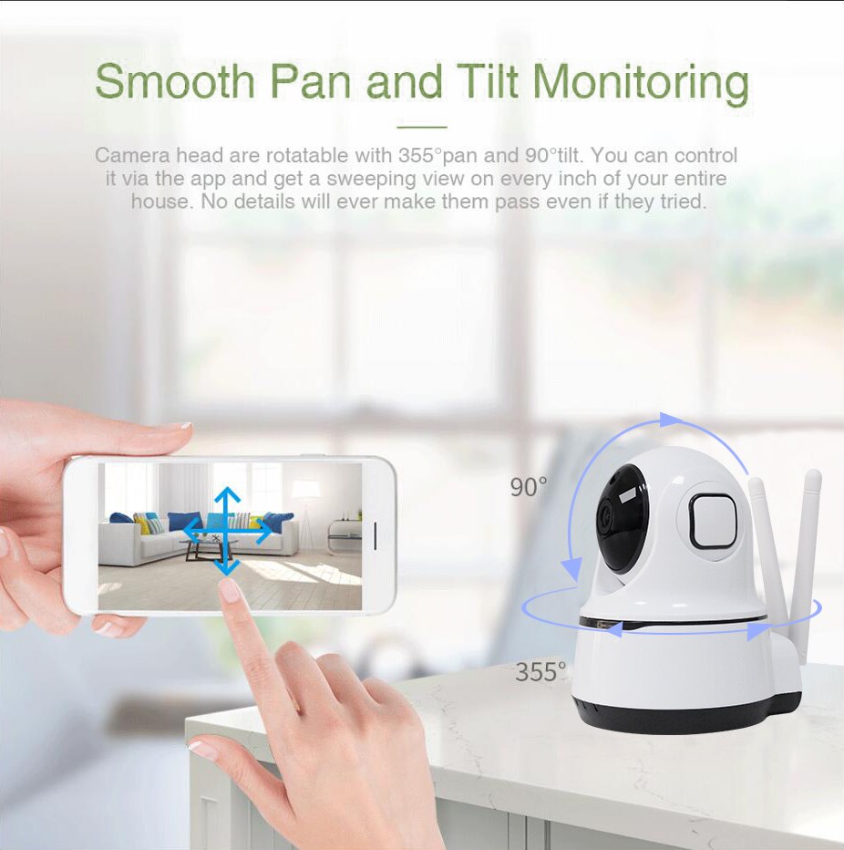 Wireless Security Camera 1080P – Night Vision, Motion Detection & Remote Access