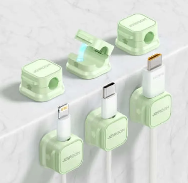 Desktop Cable Organizer – Multi-Slot Cable Management Box for Desk & Home Office