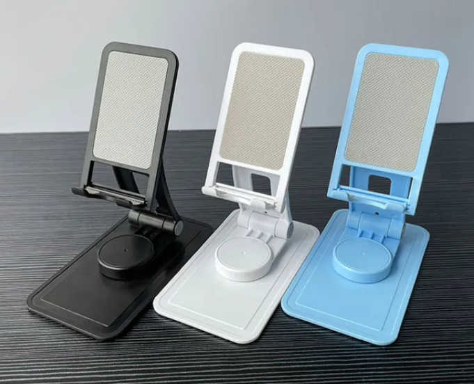 Foldable Non-Slip Phone Stand – Adjustable Desk Holder for All Smartphones & Tablets
