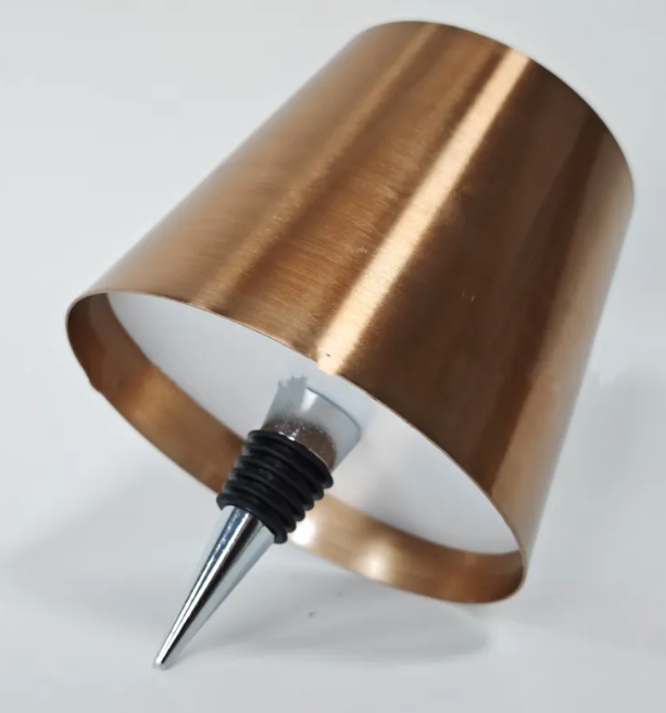 Wine Bottle LED Desk Lamp – Unique Ambient Light for Home & Office Decor