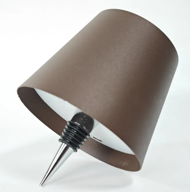 Wine Bottle LED Desk Lamp – Unique Ambient Light for Home & Office Decor