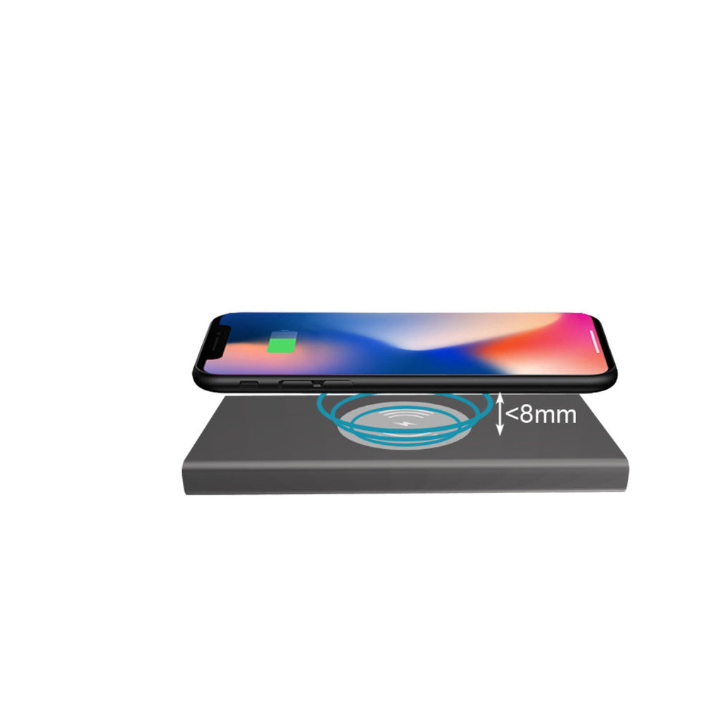 Portable Power Bank with Wireless Charger – 10000mAh Dual USB