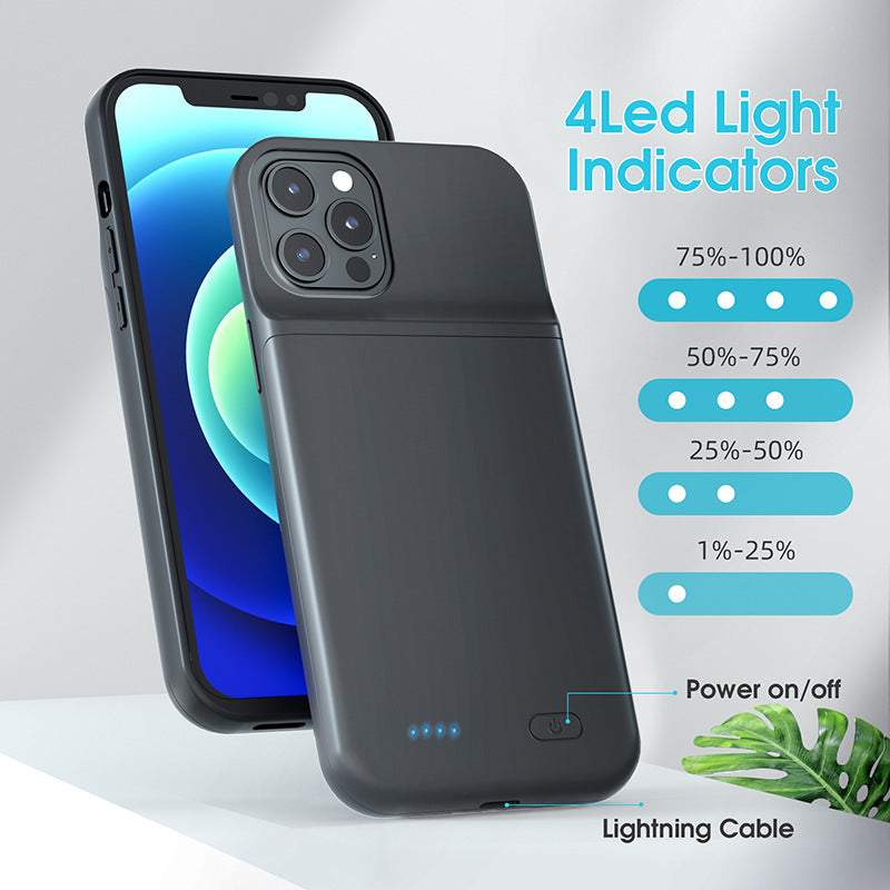 Back Clip Power Bank – Portable Phone Charger Case with Magnetic Attachment