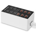 12-Port USB Charging Station with USB-C – Desktop Multi-Device Charger