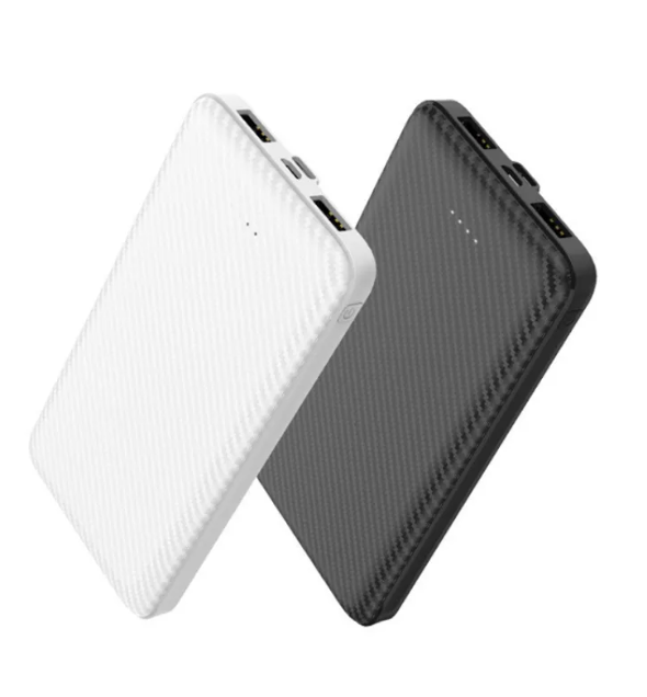 Slim Portable Power Bank – Lightweight Travel Charger with USB-C & USB-A
