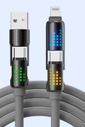4-in-1 Multi Charging Cable – USB-C, Lightning, Micro USB & USB-A